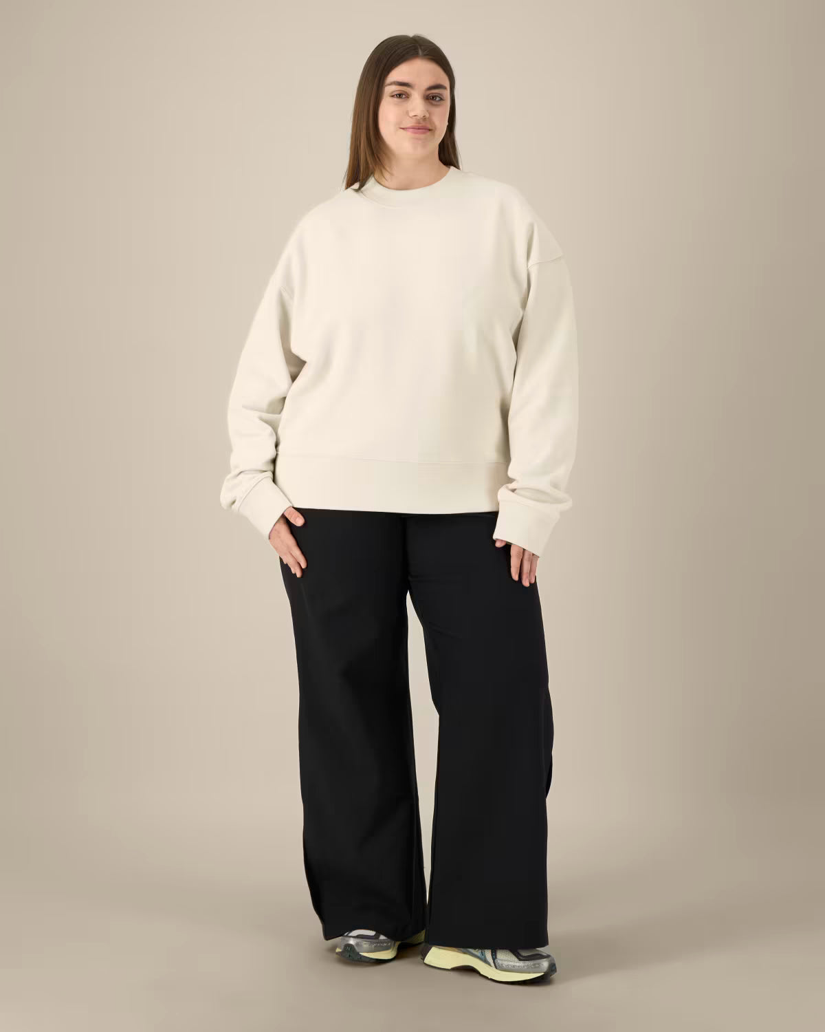 Sweatshirt Ryler Sweatshirt unissexo em algodão reciclado.