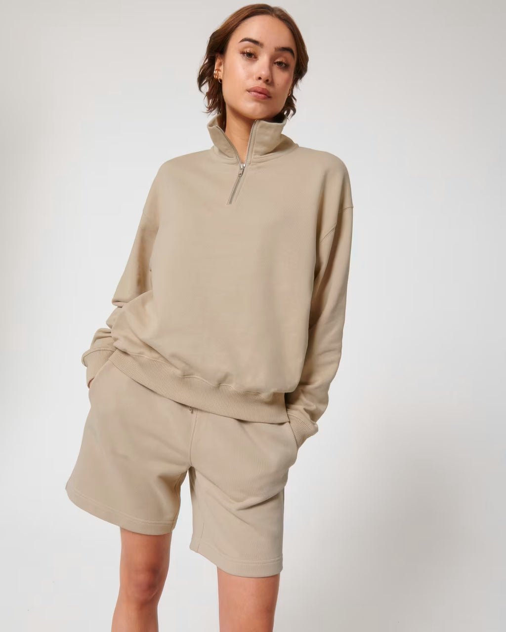 Sweatshirt com fecho Miller Dry