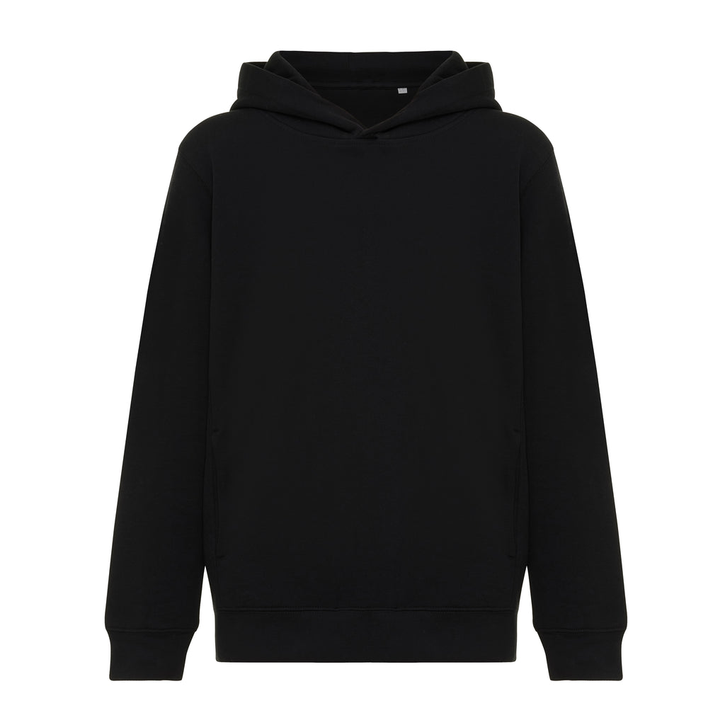 Sweatshirt de criança em algodão reciclado com bolsos laterais.