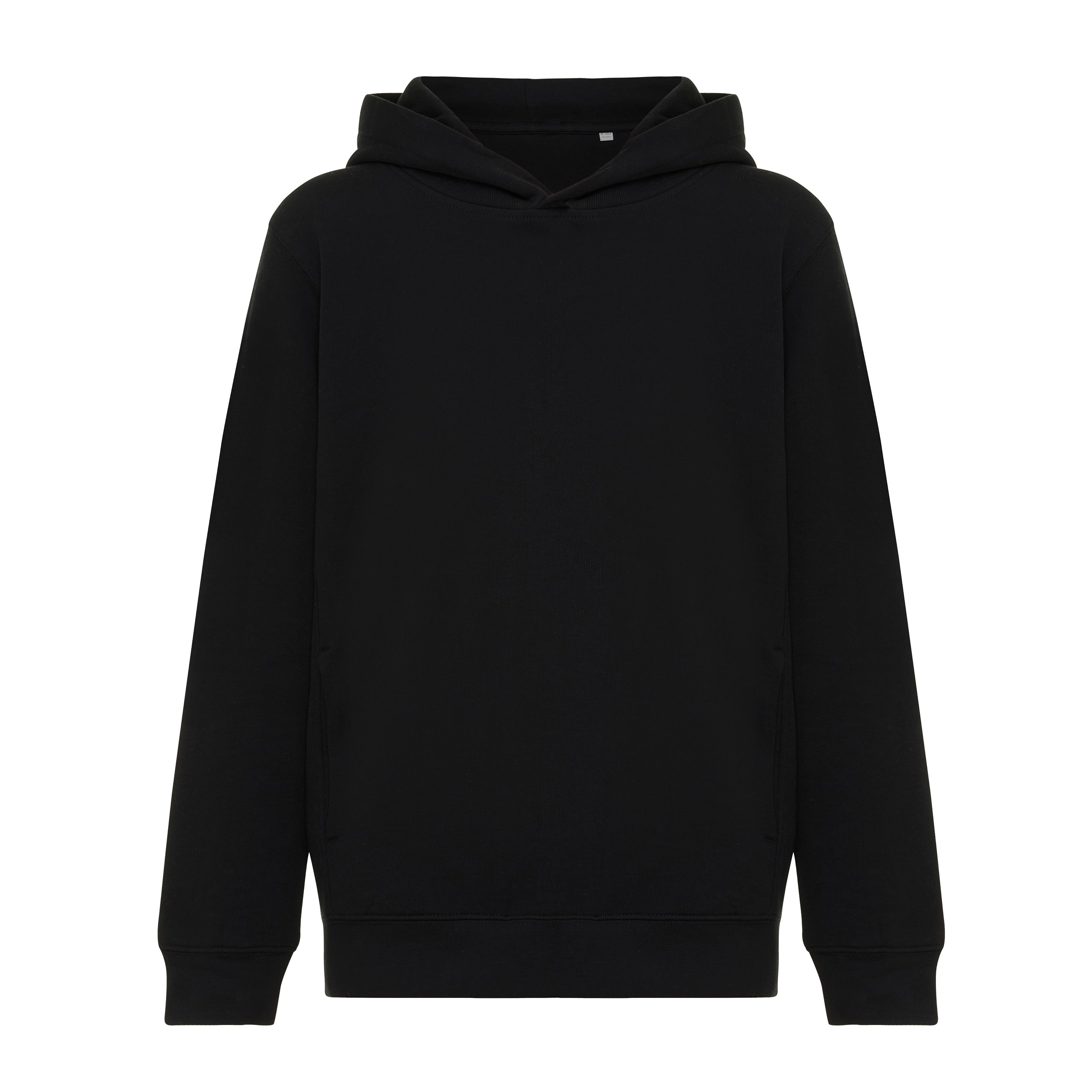 Sweatshirt de criança em algodão reciclado com bolsos laterais.