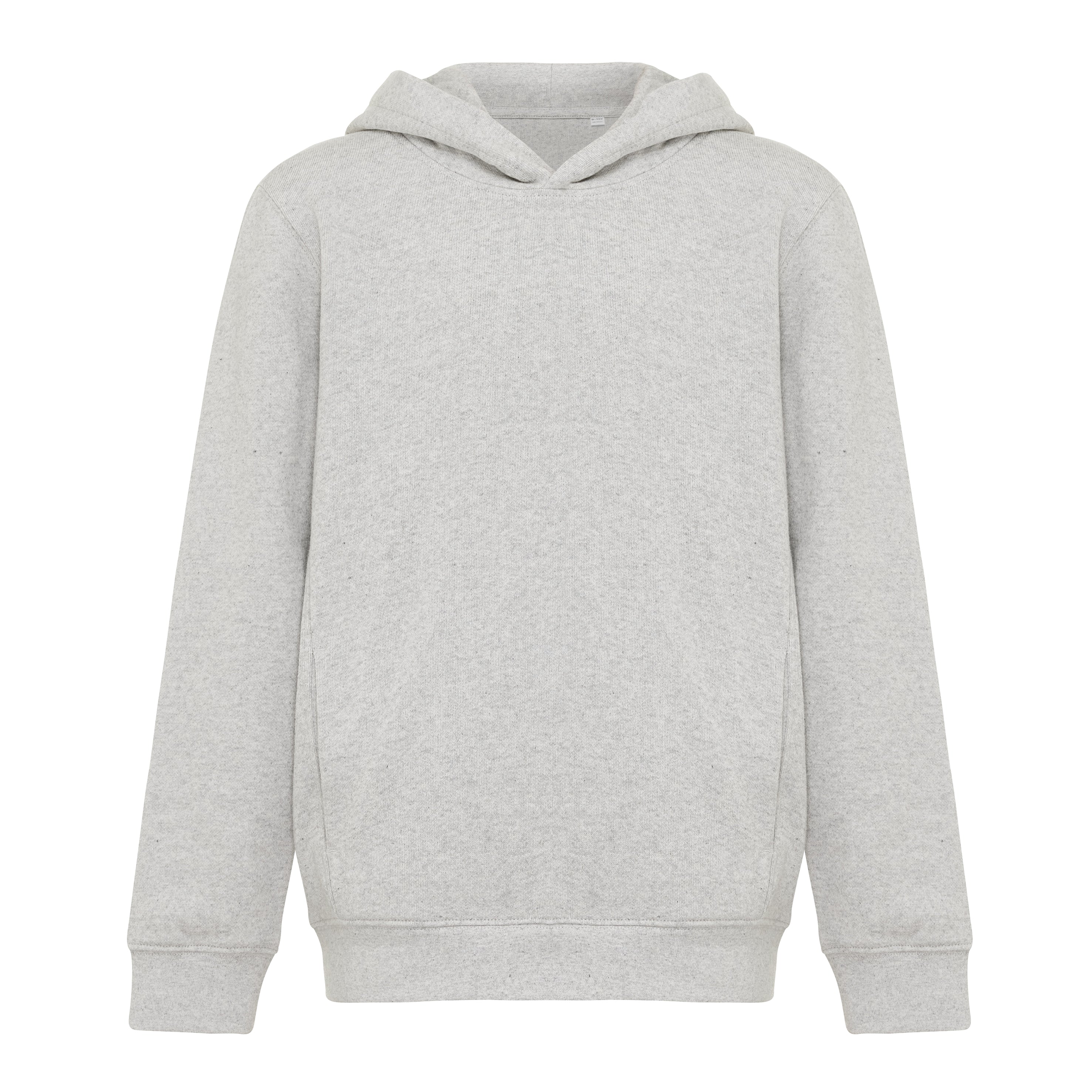Sweatshirt de criança em algodão reciclado com bolsos laterais.