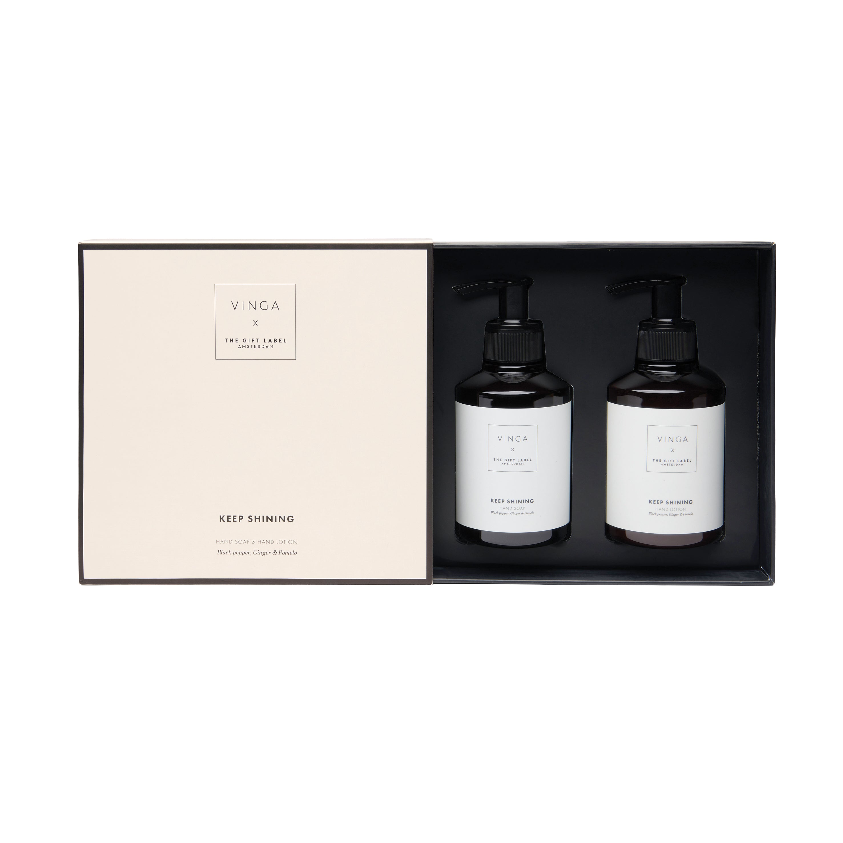 Conjunto de oferta para o cuidado das mãos VINGA x TGL