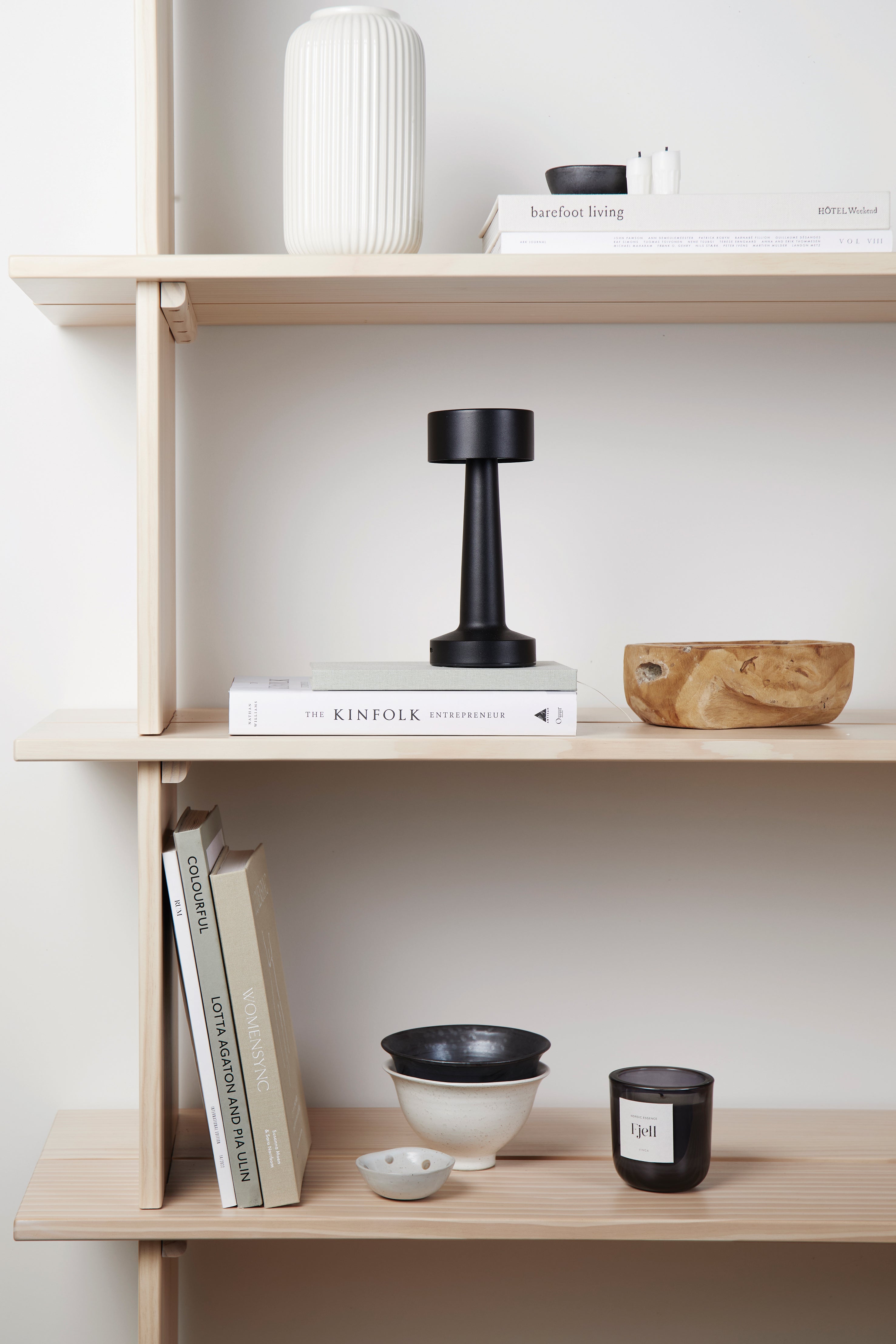 Candeeiro de mesa Maris RCS em ABS reciclado