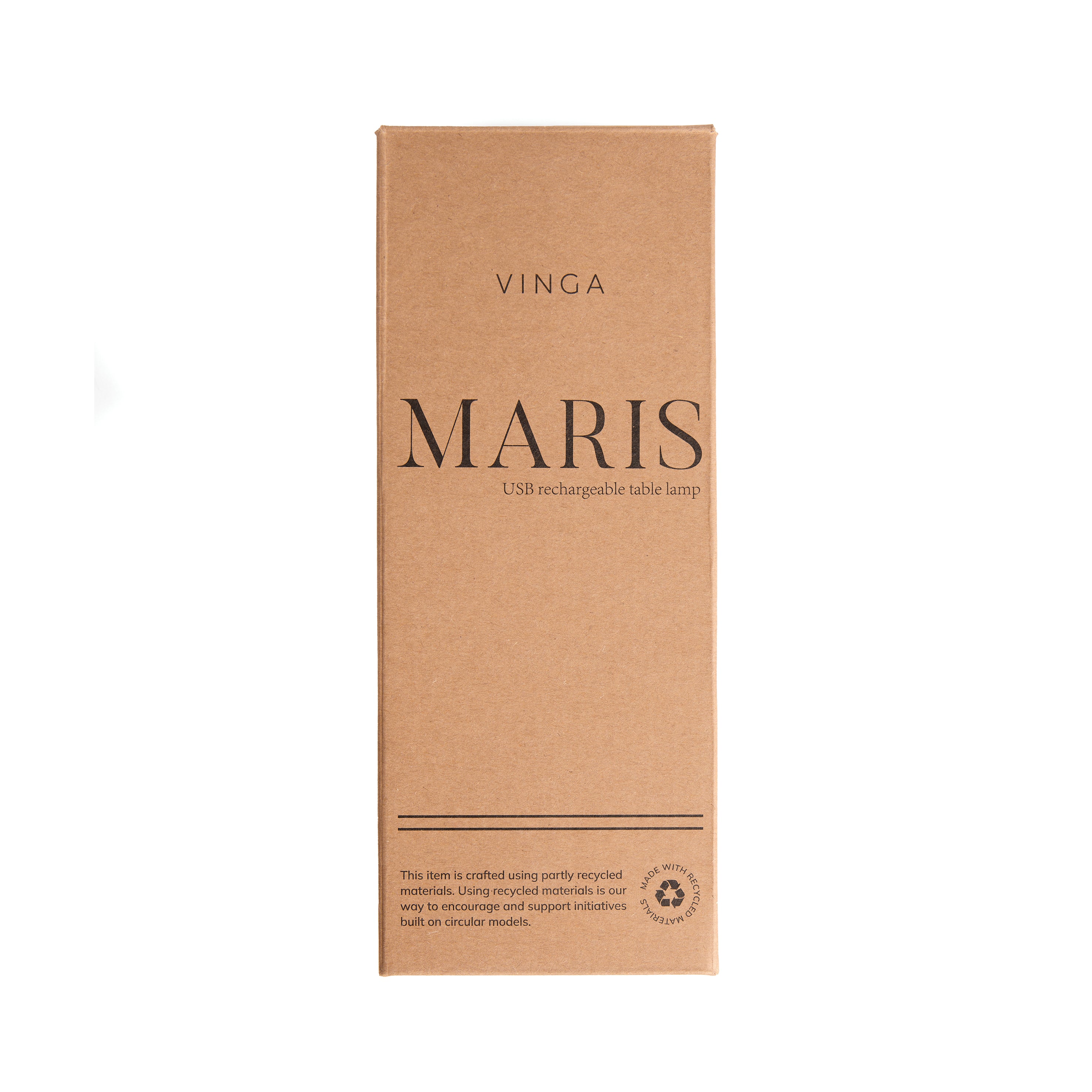 Candeeiro de mesa Maris RCS em ABS reciclado