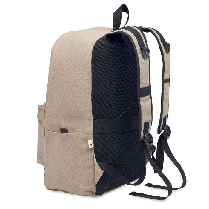 Mochila em lona reciclada
