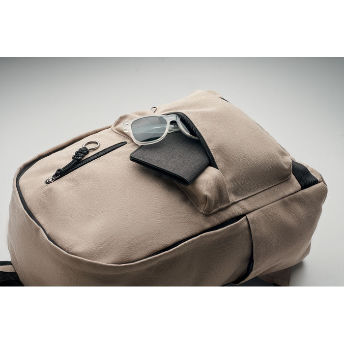 Mochila em lona reciclada