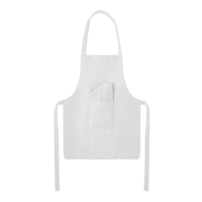 Avental e touca de criança Kid Chef, 90gr